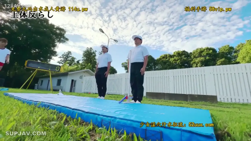 专注 · 中景 · 俯卧 · 多人 · 户外 · 运动服 · 身体测试 · 测量架