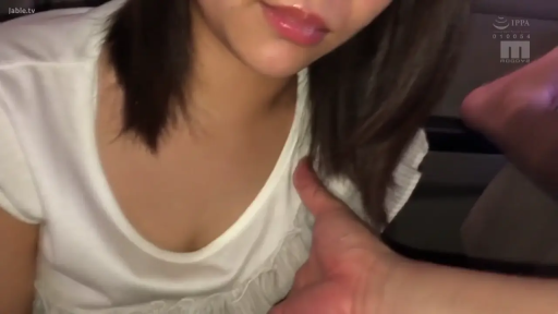 Indoor · Sitting Posture · Breast close-up · Smile · White top · being caressed · 暧昧 · 他人的手