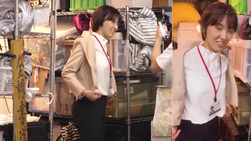 站立 · 微笑 · 半身 · 谈话 · 职场 · 工牌 · 职场套装 · 货仓