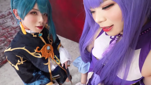 Indoor photography studio · 面部特写 · 角色扮演服