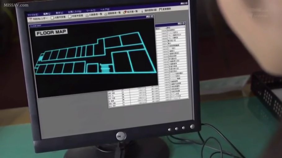 坐姿 · 办公室 · 电脑 · 观看 · 屏幕特写