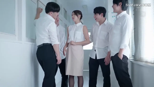 围攻 · 全景 · Business attire · Corridor · 多人 · 多人抚摸 · 不安