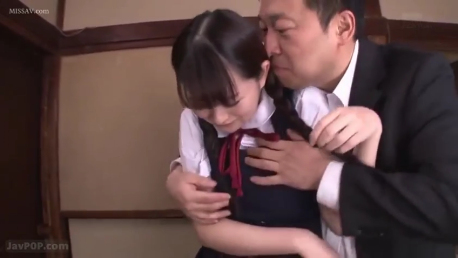 Indoor · 揉乳 · Half-body · JK Uniform · 从后环抱