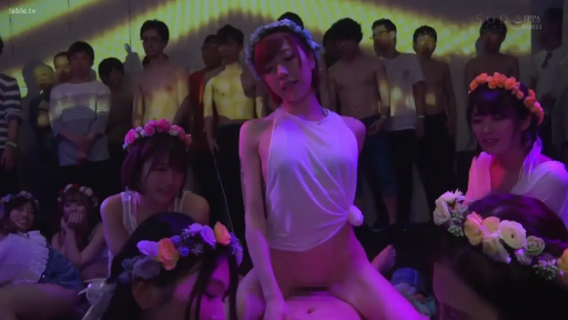 Whole body · 骑乘位 · Hazy · 多人 · Group sex · Wreath · Party scene · Wreath