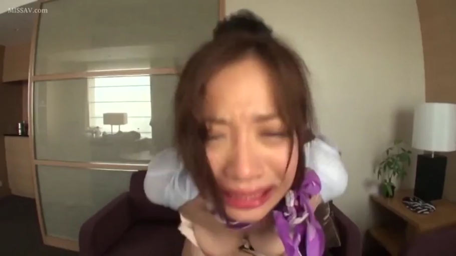 俯身 · 脸部特写 · 制服 · 酒店