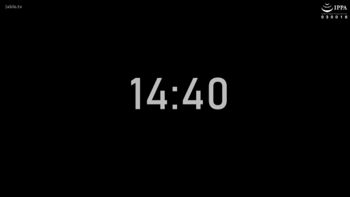 黑色背景 · 数字时钟