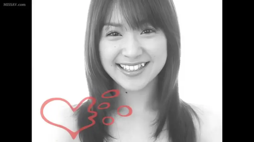 脸部 · 微笑 · 白色背景 · 正面 · 开朗 · 黑白 · 爱心特效