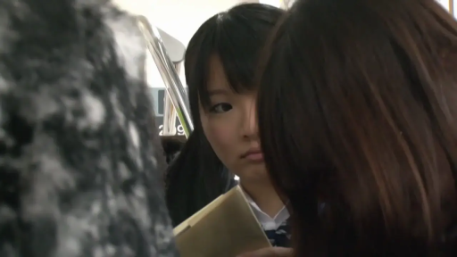 脸部 · 站姿 · 扶手 · 呆滞 · 乘车 · JK制服 · 痴汉 · 电车内