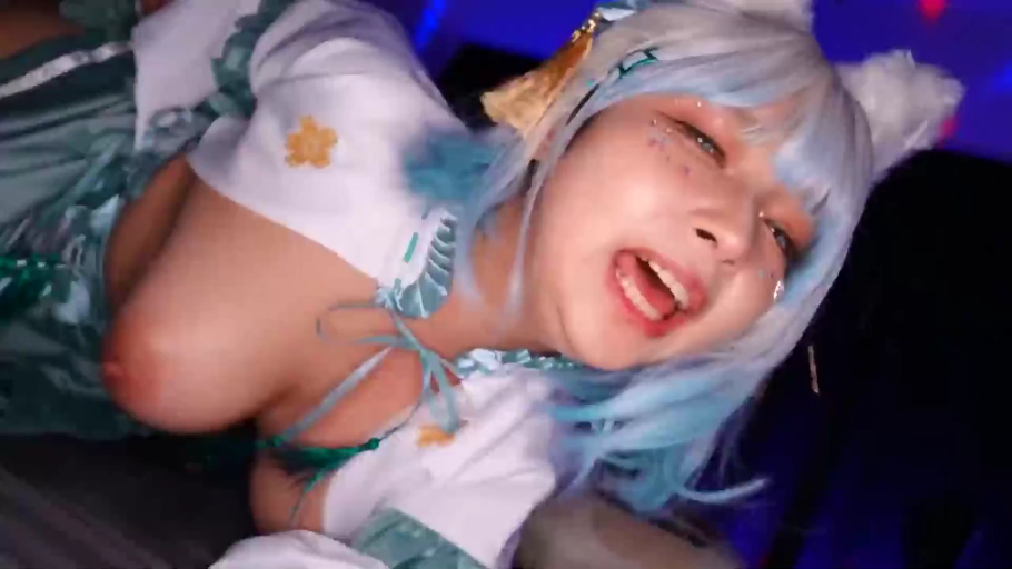 室内 · 胸部 · 露乳 · 诱惑 · 侧卧 · 阿嘿颜 · Cosplay服 · 猫耳