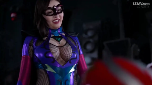 室内 · 胸部 · 站立 · 展示 · 微笑 · Cosplay · 面具 · 紧身英雄服